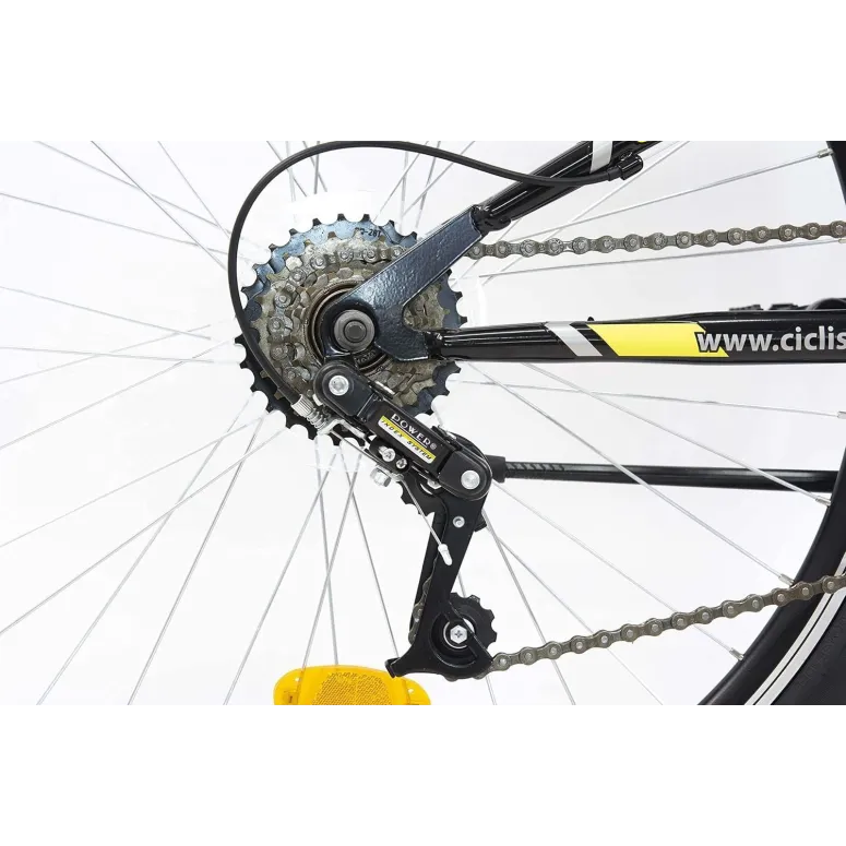 Rower Górski 26 Młodzieżowy Stal Pełna Amortyzacja Dzwonek Stopka Odblaski