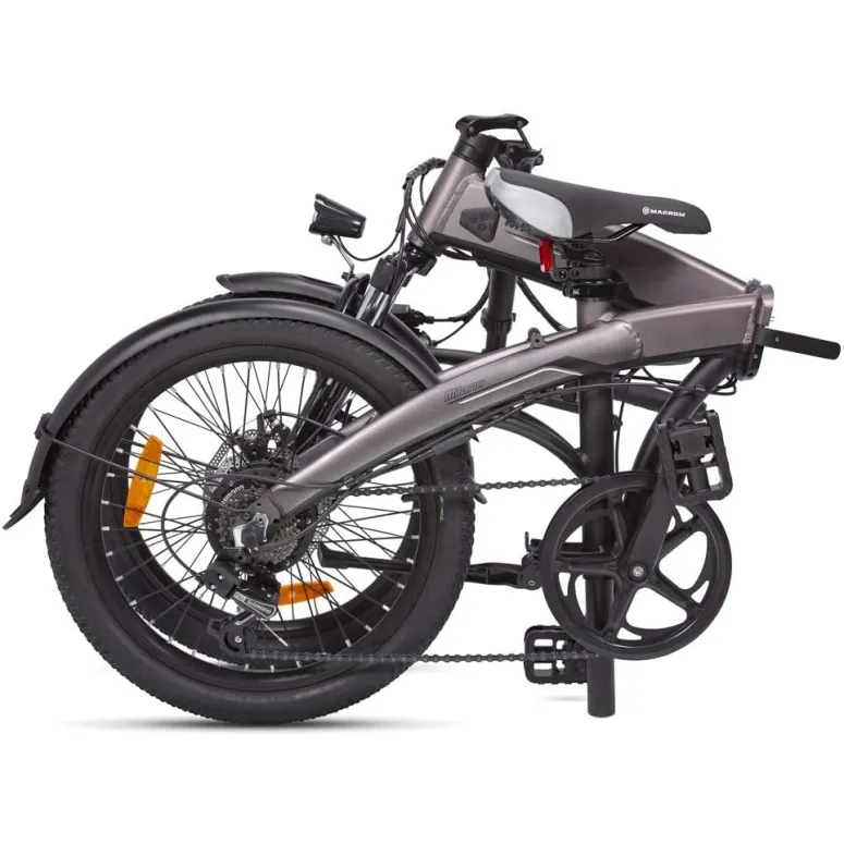 Składany Rower Elektryczny 20 Tarcze Miejski 250W - 8