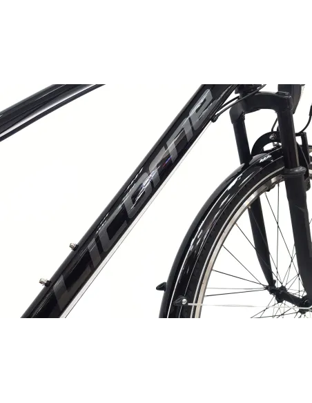 Rower Damski Trekkingowy 28 Cyngle Światła Błotniki Bagażnik Dzwonek Stopka