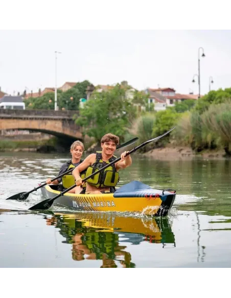 Kajak Dmuchany Aqua Marina Tomahawk AIR-K Dwuosobowy Ponton Pompka 440x78cm