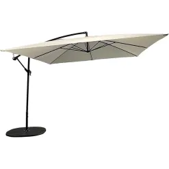 Parasol Ogrodowy Megashopitalia 3x3 Duży Składany Solidny Z Wysięgnikiem