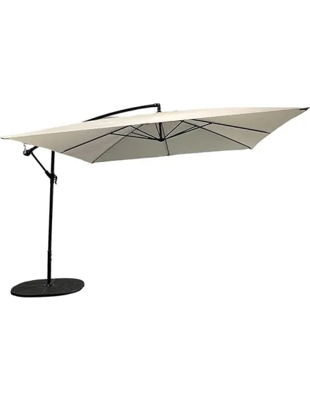 Parasol Ogrodowy Megashopitalia 3x3 Duży Składany Solidny Z Wysięgnikiem