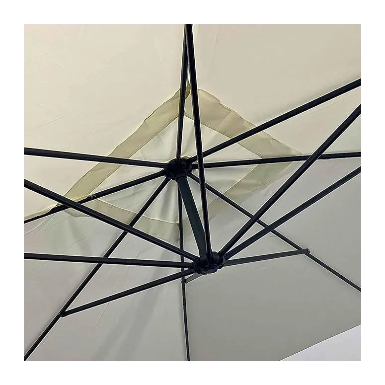 Parasol Ogrodowy Megashopitalia 3x3 Duży Składany Solidny Z Wysięgnikiem