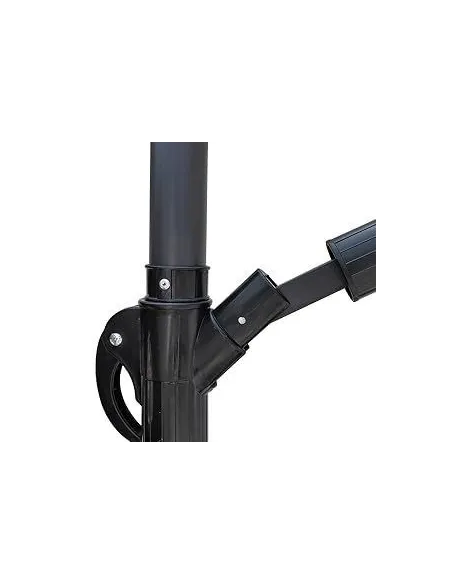 Parasol Ogrodowy Megashopitalia 3x3 Duży Składany Solidny Z Wysięgnikiem