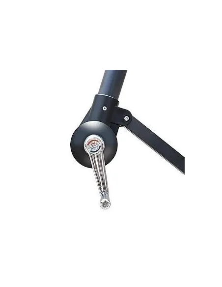 Parasol Ogrodowy Megashopitalia 3x3 Duży Składany Solidny Z Wysięgnikiem