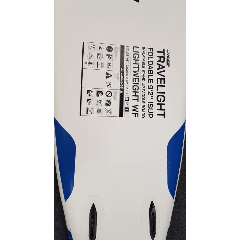 Deska SUP Paddle Board Pompowana Cressi Travelight Zestaw Do Pływania 280cm