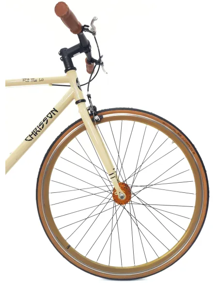 Rower Ostre Koło Męski 28 Stal U-Brake Wyścigowy Jednobiegowy Retro Lekki