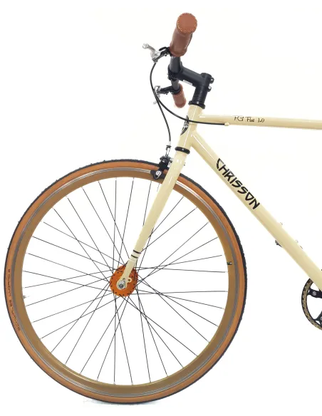 Rower Ostre Koło Męski 28 Stal U-Brake Wyścigowy Jednobiegowy Retro Lekki