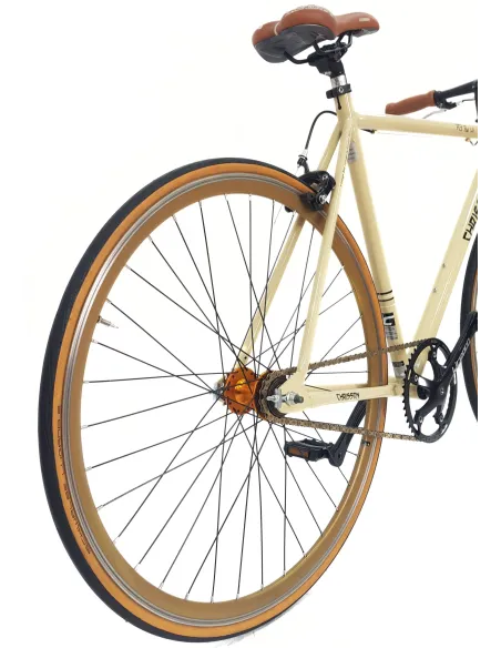Rower Ostre Koło Męski 28 Stal U-Brake Wyścigowy Jednobiegowy Retro Lekki