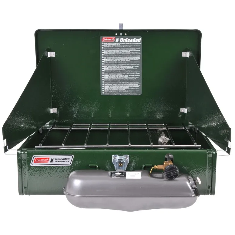 Kuchenka Benzynowa Turystyczna Coleman Unleaded Polowa Walizka 2-Palnikowa