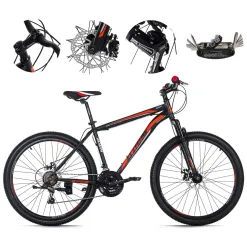 Rower Górski 26 Młodzieżowy MTB Damski Męski Tarcze Amortyzacja Hardtail