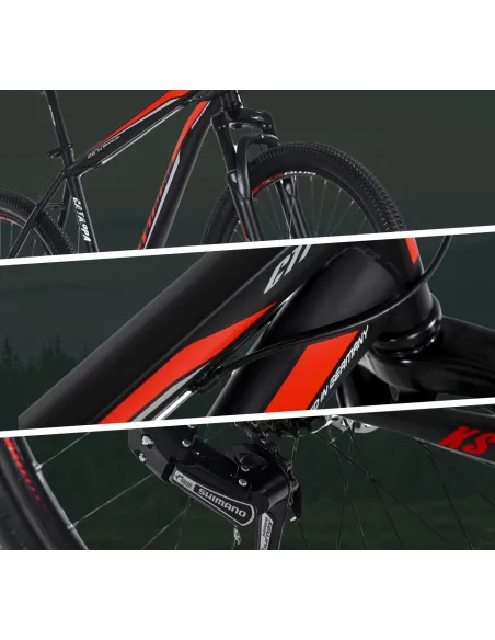 Rower Górski 26 Młodzieżowy MTB Damski Męski Tarcze Amortyzacja Hardtail