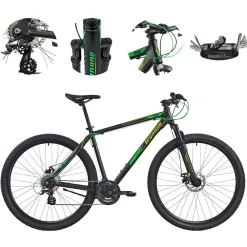 Rower Górski 29 ALU Damski Męski Hardtail Cyngle Altus Tarcze Amortyzacja