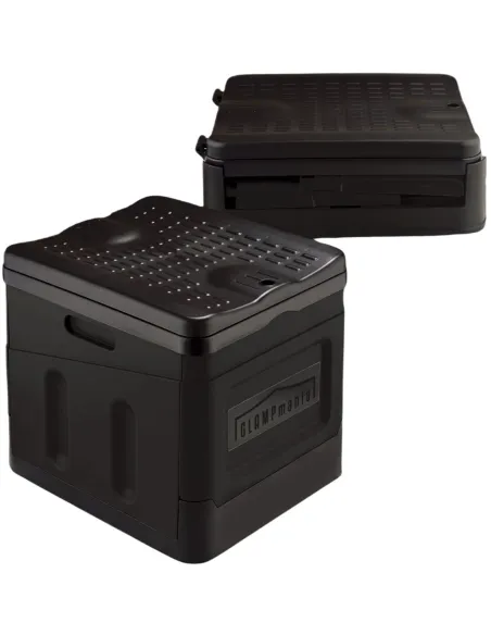 Toaleta Turystyczna Przenośna Kempingowa Mobilne WC Na Działkę Czarna 30L