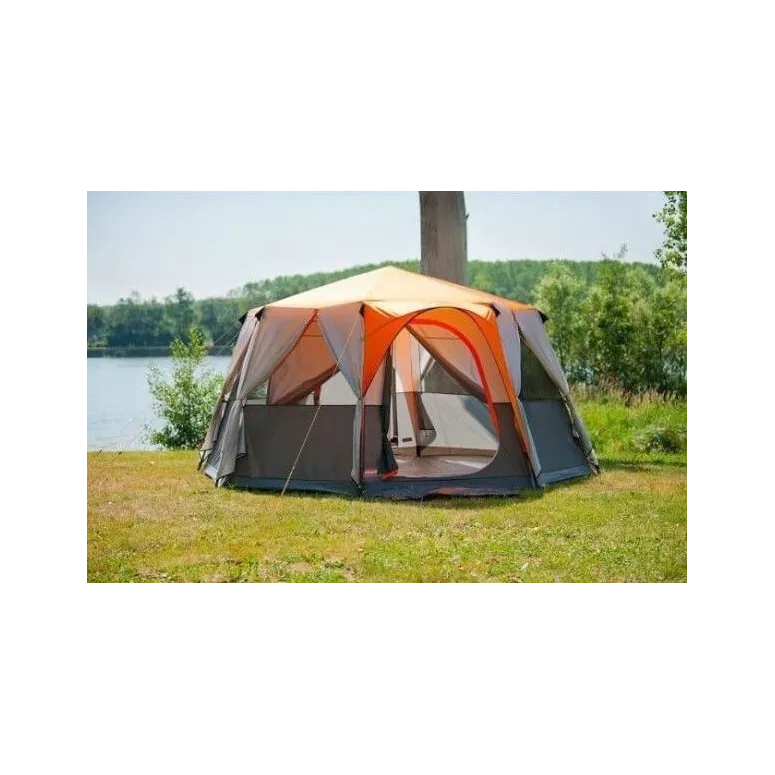 Namiot Turystyczny Kempingowy Coleman Cortes Octagon 8-Osobowy Rodzinny 396