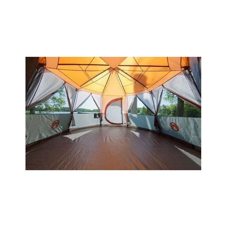 Namiot Turystyczny Kempingowy Coleman Cortes Octagon 8-Osobowy Rodzinny 396