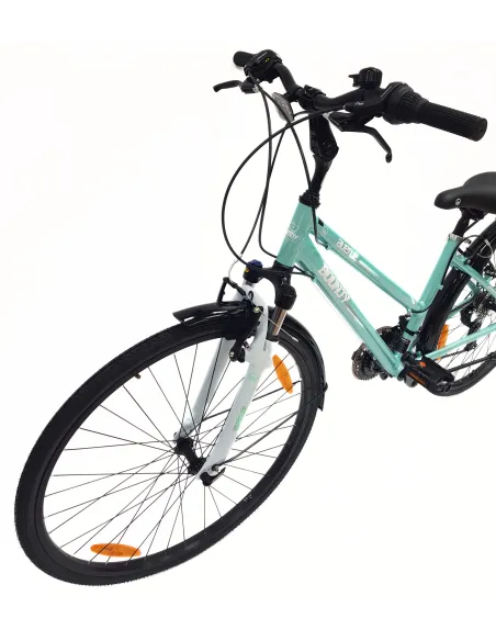 Rower Trekkingowy 28 ALU Damski Błotniki Dzwonek Bagażnik Odblaski Stopka