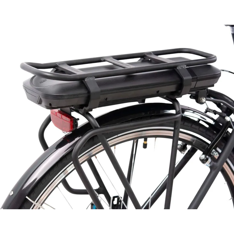 Elektryczny Rower Trekkingowy 28 ALU Wspomaganie Bagażnik Światła Dzwonek