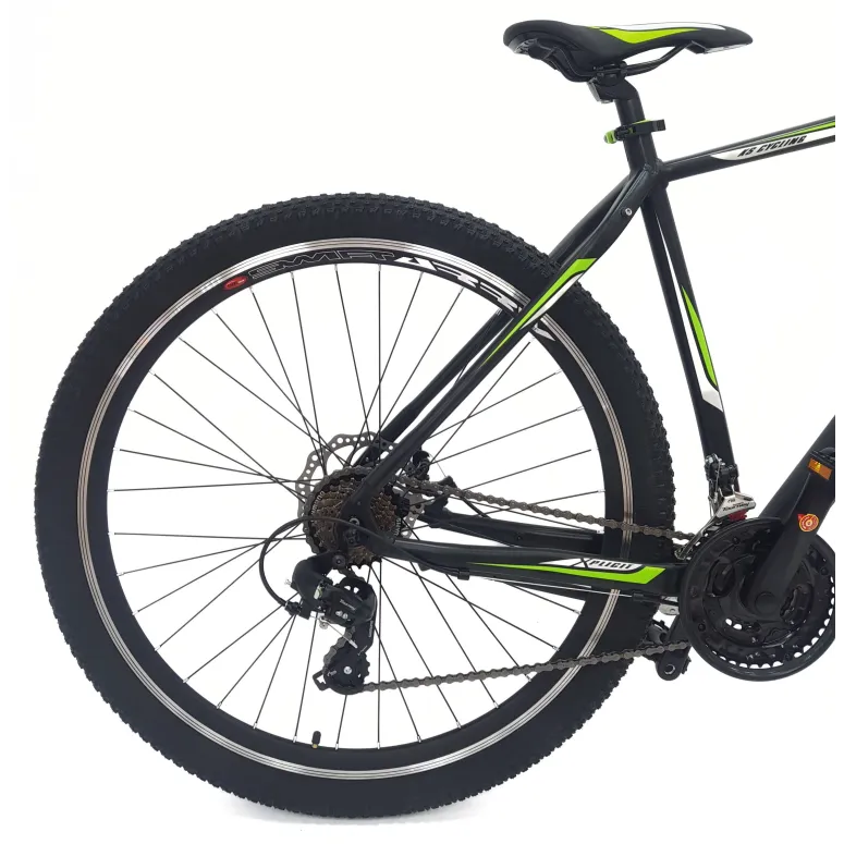 Rower Górski MTB 29 Hardtail Męski Cyngle Dzwonek Stopka Tarcze Odblaski