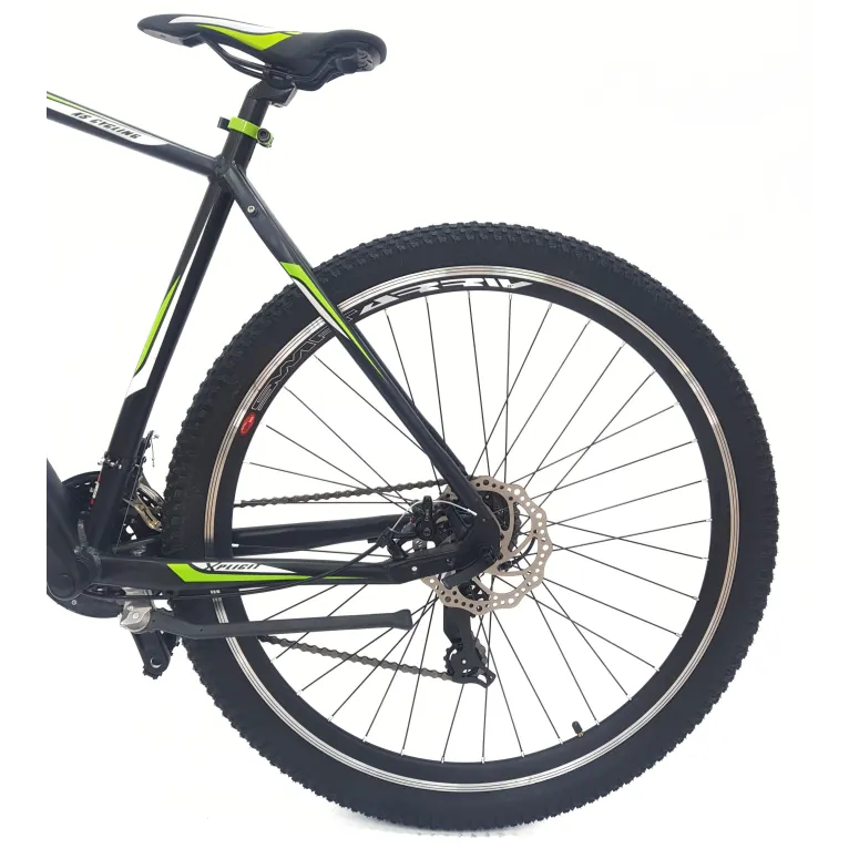 Rower Górski MTB 29 Hardtail Męski Cyngle Dzwonek Stopka Tarcze Odblaski