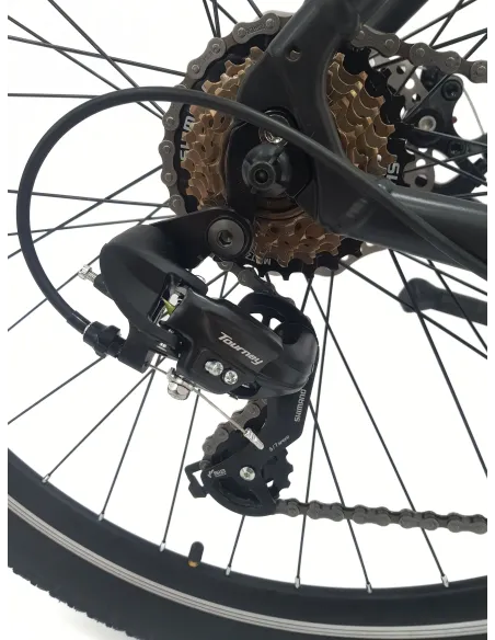 Rower Górski MTB 29 Hardtail Męski Cyngle Dzwonek Stopka Tarcze Odblaski