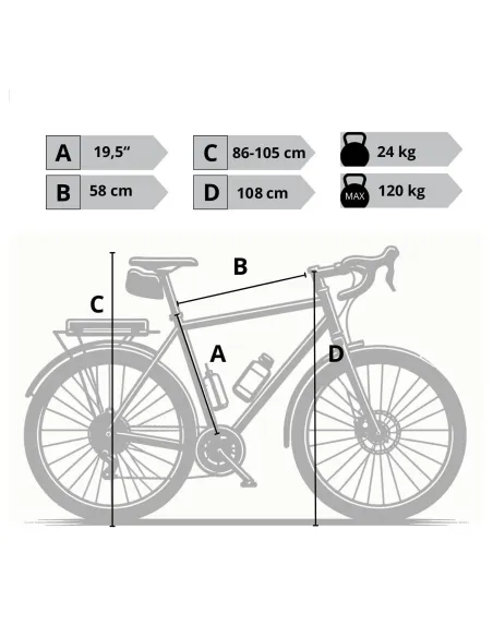 Elektryczny Rower Miejski 28 Aluminium Wspomaganie Bagażnik Światła Dzwonek