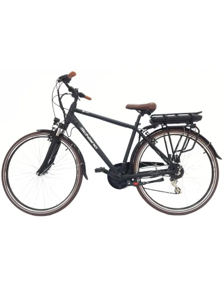 Elektryczny Rower Miejski 28 Aluminium Wspomaganie Bagażnik Światła Dzwonek