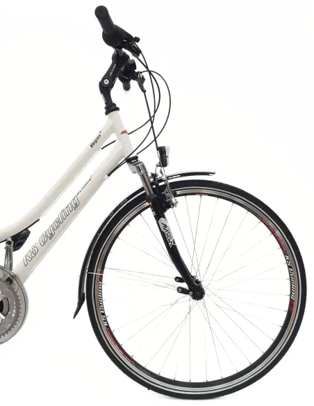 Rower Trekkingowy 28 Damski Revo Bagażnik Światła Dzwonek Stopka Błotniki