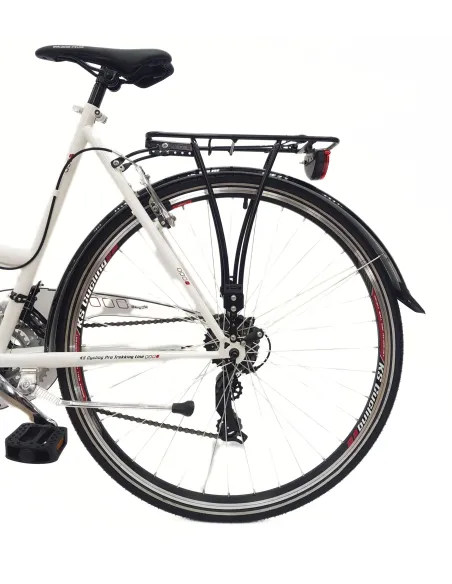 Rower Trekkingowy 28 Damski Revo Bagażnik Światła Dzwonek Stopka Błotniki