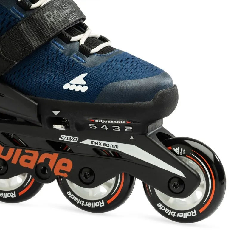 Rolki Regulowane Rollerblade Microblade Dla Dzieci 28-32 Regulowane 72 mm