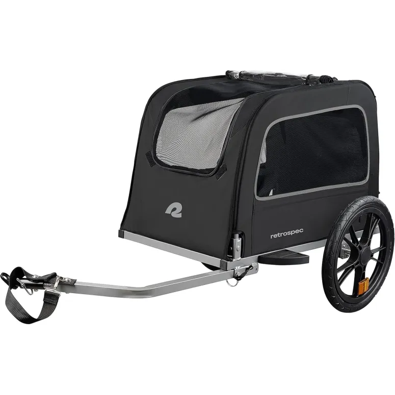 Przyczepka Rowerowa Dla Psa Retrospec Rover Hauler Składana 23 kg Koła 16"