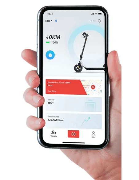 Hulajnoga Elektryczna NIU KQi2 Pro White 300W Zasięg 40km 7.6Ah 10" 100kg