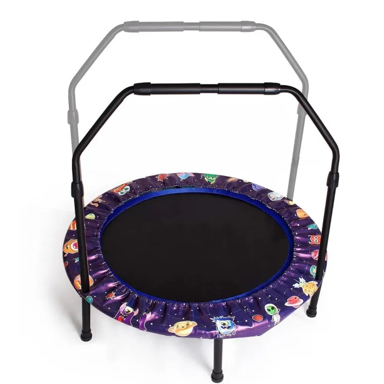 Trampolina Dziecięca Z Uchwytem Arkyomi 91 cm Mała Do Domu Dla Dzieci Mini