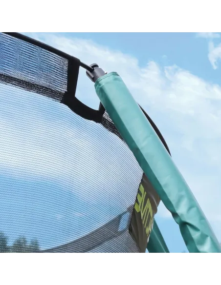 Trampolina Ogrodowa Wellactive Advanced Okrągła Z Drabinką 244cm 100 kg