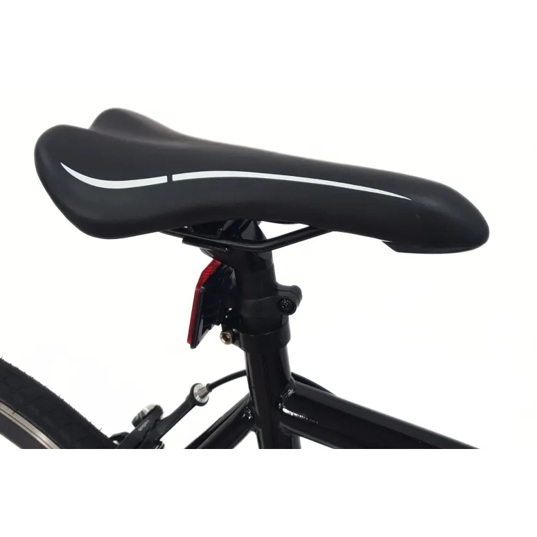 Rower Ostre Koło 28 Stal Dual Pivot Jednobiegowy Dzwonek Odblaski