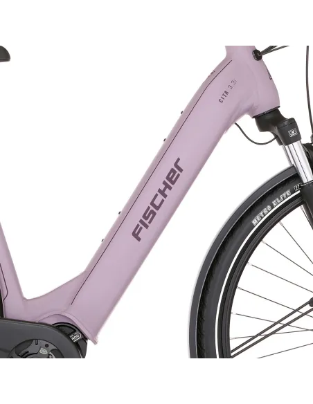 Elektryczny Rower Miejski 28 Fischer ALU Damski Hydraulika Acera Światła