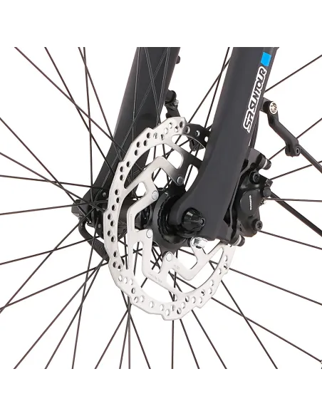 Elektryczny Rower Miejski 28 Fischer ALU Damski Hydraulika Acera Światła