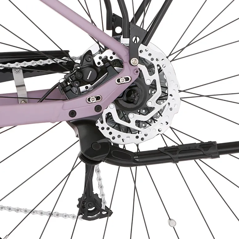 Elektryczny Rower Miejski 28 Fischer ALU Damski Hydraulika Acera Światła