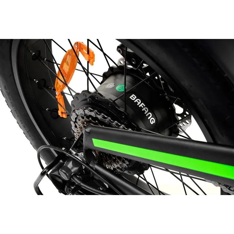 Elektryczny Rower Składany 20 Fatbike Wspomaganie Bagażnik Światła Dzwonek