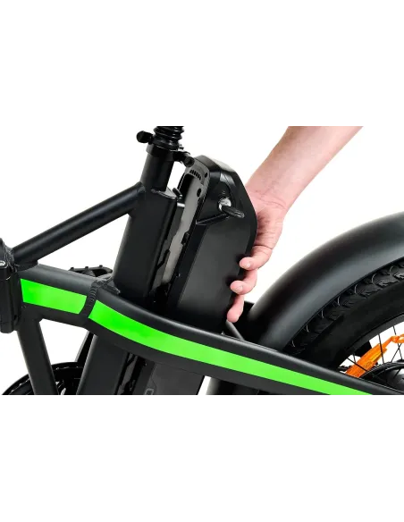 Elektryczny Rower Składany 20 Fatbike Wspomaganie Bagażnik Światła Dzwonek