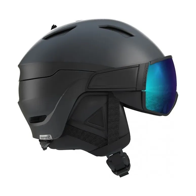 Kask Narciarski Salomon Driver S Black Rozmiar L(59-61cm) Wentylacja Czarny