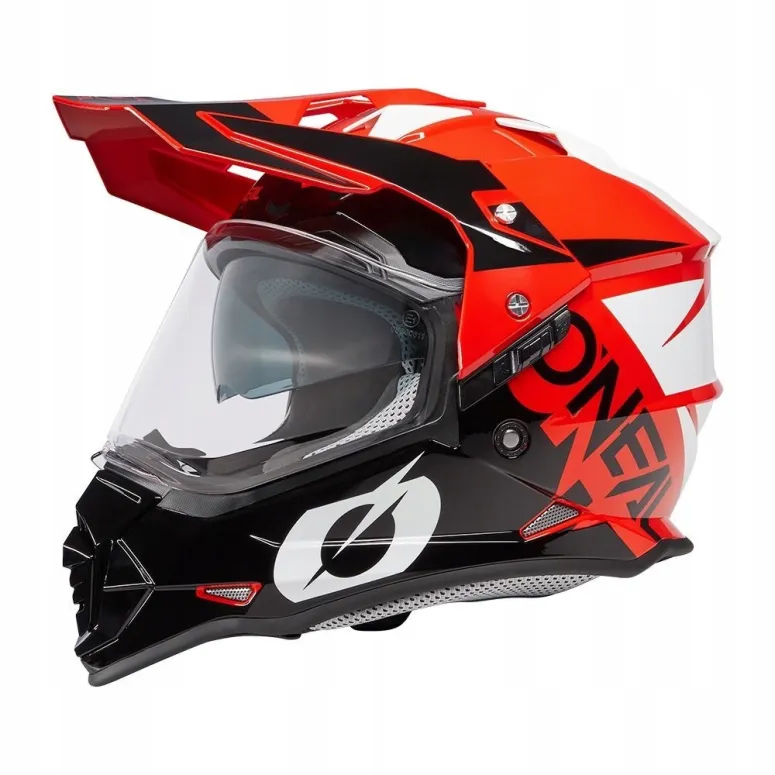 Kask Cross Enduro Dual O'Neal Sierra R V23 Z Szybą Blenda r. S 55-56 cm