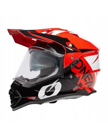 Kask Cross Enduro Dual O'Neal Sierra R V23 Z Szybą Blenda r. S 55-56 cm