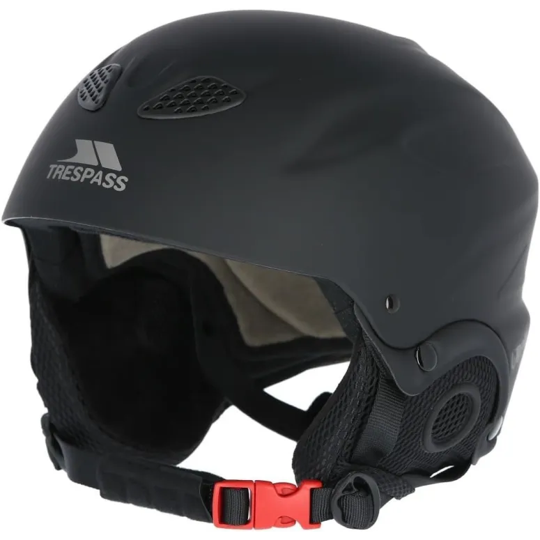 Kask Snowboardowy Trespass Sky High Snow r. L Czarny 58-62cm ABS EPS Lekki