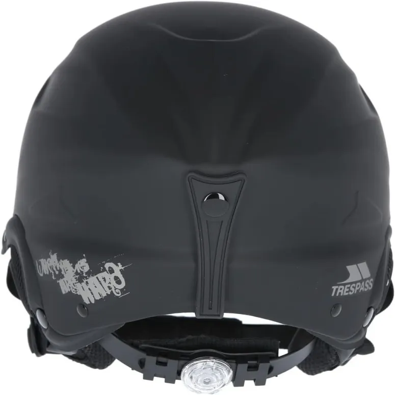 Kask Snowboardowy Trespass Sky High Snow r. L Czarny 58-62cm ABS EPS Lekki