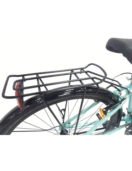 Rower Trekkingowy Damski 28 Aluminium Błotniki Odblaski Dzwonek Bagażnik