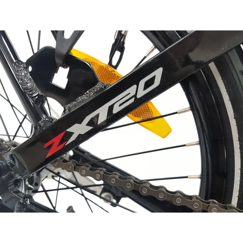 Elektryczny Rower Składany 20 Miejski Nexus 3 Wspomaganie Bagażnik Światła