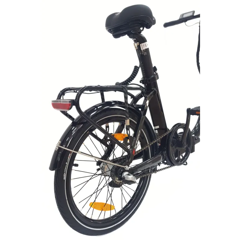 Elektryczny Rower Składany 20 Miejski Nexus 3 Wspomaganie Bagażnik Światła