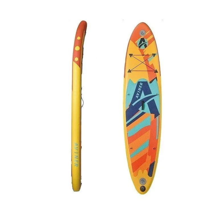 Deska SUP Pompowana Aviner Paddle Board Z Wiosłem Do Pływania Torba 305 cm Torba