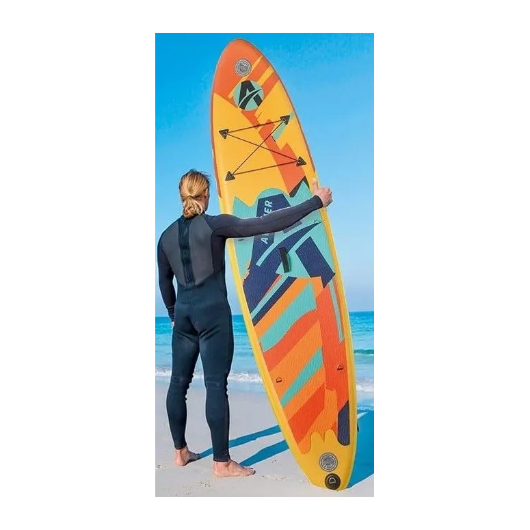 Deska SUP Pompowana Aviner Paddle Board Z Wiosłem Do Pływania Torba 305 cm Torba